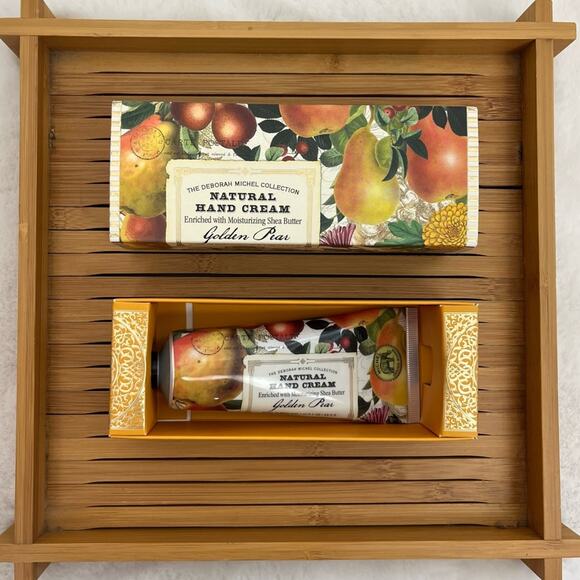 Deborah Michel Collection Natural Hand Cream  Golden Pear New - Picture 1 of 7